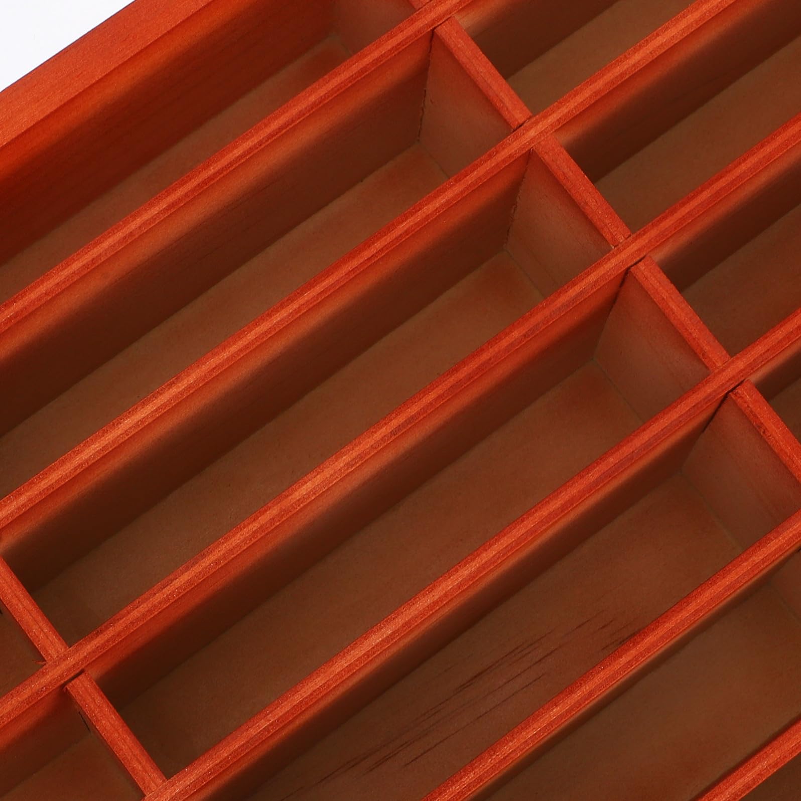 iplusmile Scatola Portaoggetti Scomparti Multipli in Legno per Cellulari Organizer Multi-scomparto Supporto Spazioso per Gestione e Esposizione Telefoni per Ufficio, Aula e Sala Riunioni