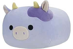 Squishmallows Stackables: Huggable Squishmallow Bubba the Cow