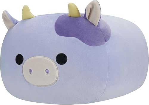 Miniatura 1 de Squishmallows Stackables Original Bubba Purple Cow de 12 pulgadas - Peluche oficial de Jazwares de tamaño mediano