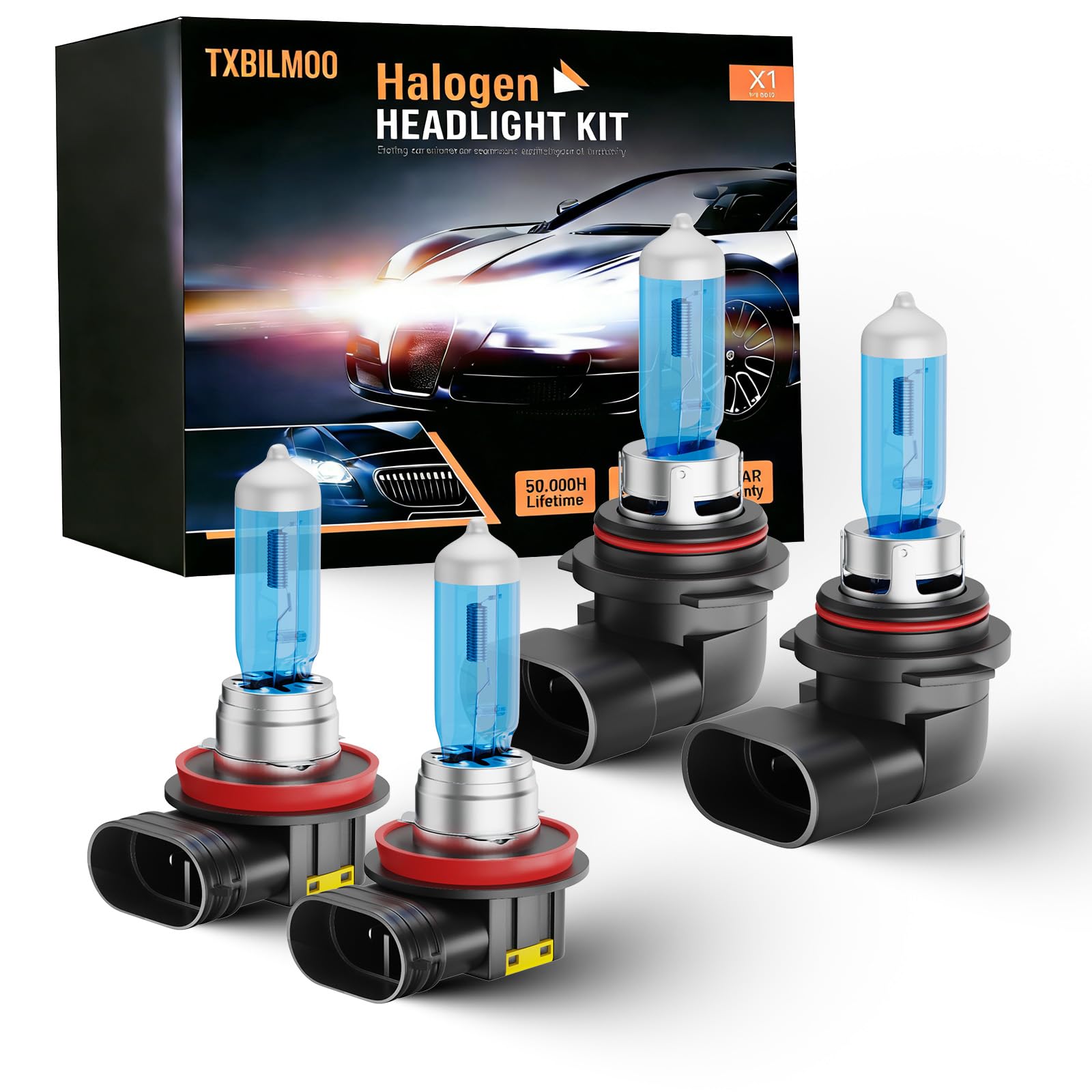 TXBILMOO Camry Headlight Bulb Set