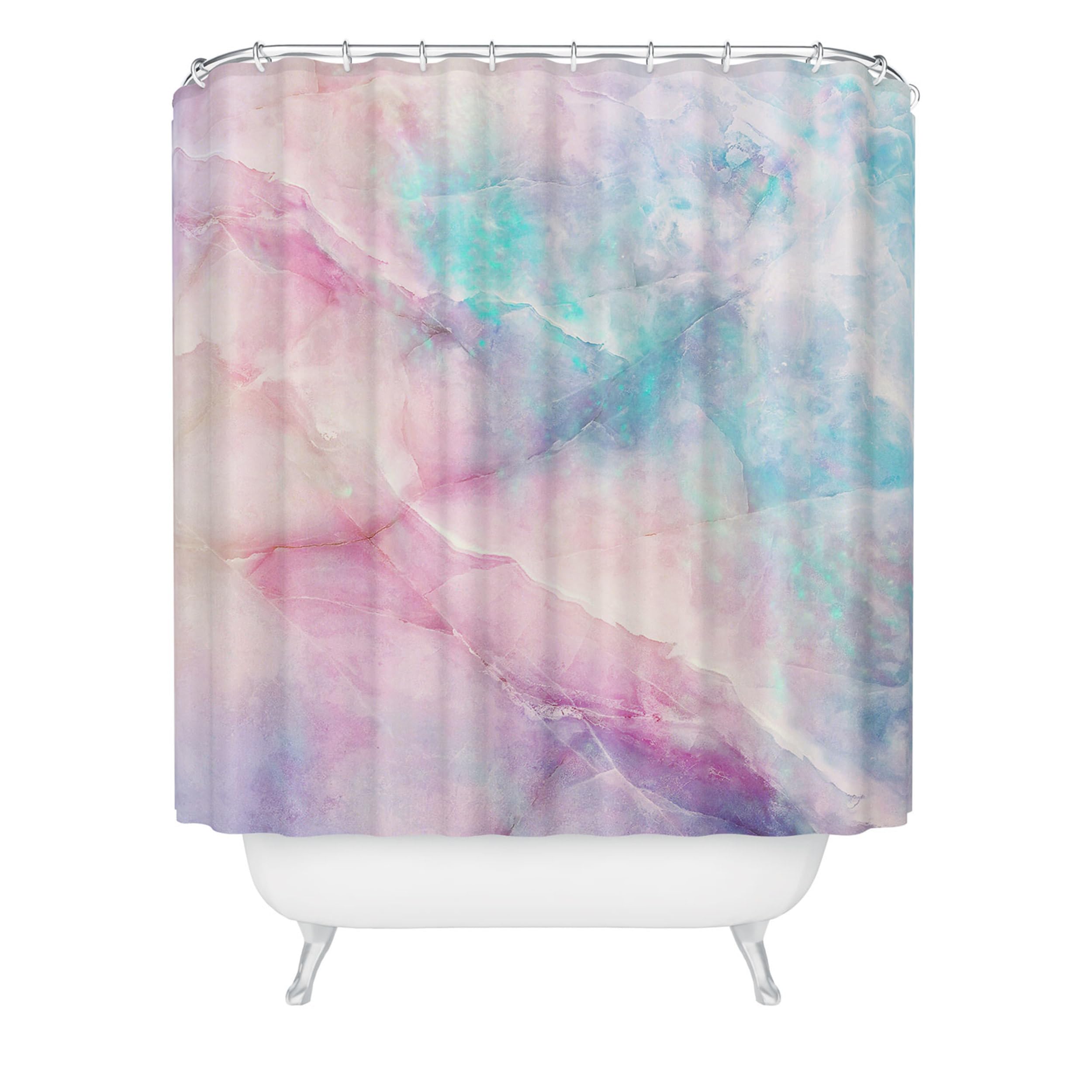 Society6 - Cortina de Ducha, Multicolor, 182,88 cm x 69" x 0,1"