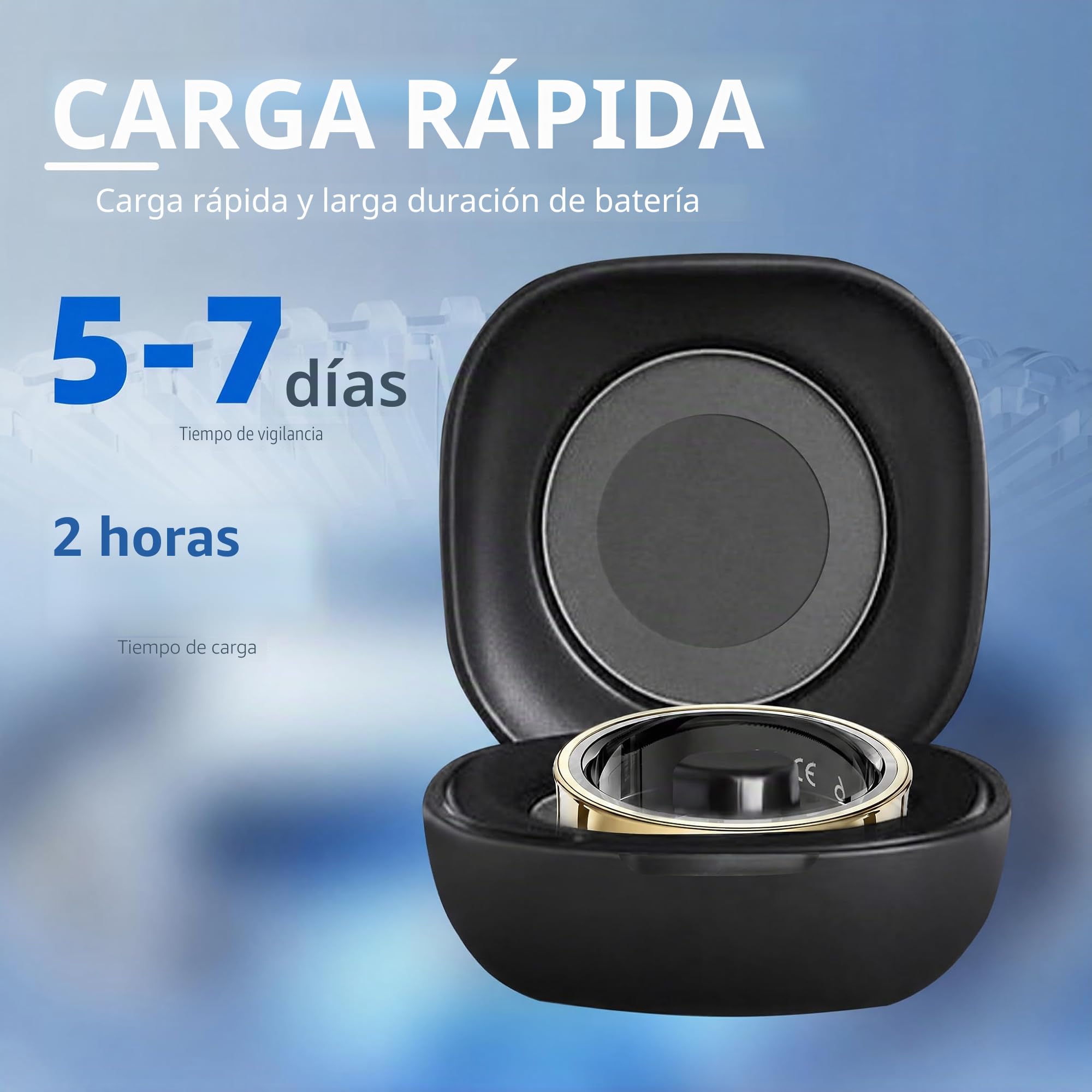 Anillo inteligente de acero inoxidable para hombres y mujeres, impermeable 5 ATM, podómetro, seguimiento de sueño, frecuencia cardíaca, seguimiento de actividad física, compatible con