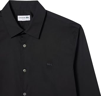 Lacoste Mens Slim Fit Stretch Poplin Shirt