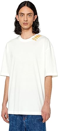 新品未使用☆ DIESEL ディーゼル　グラフィックオーバーサイズTシャツ　S DIESEL ディーゼル Tシャツ 半袖 メンズ T JUST K3 ホワイト M