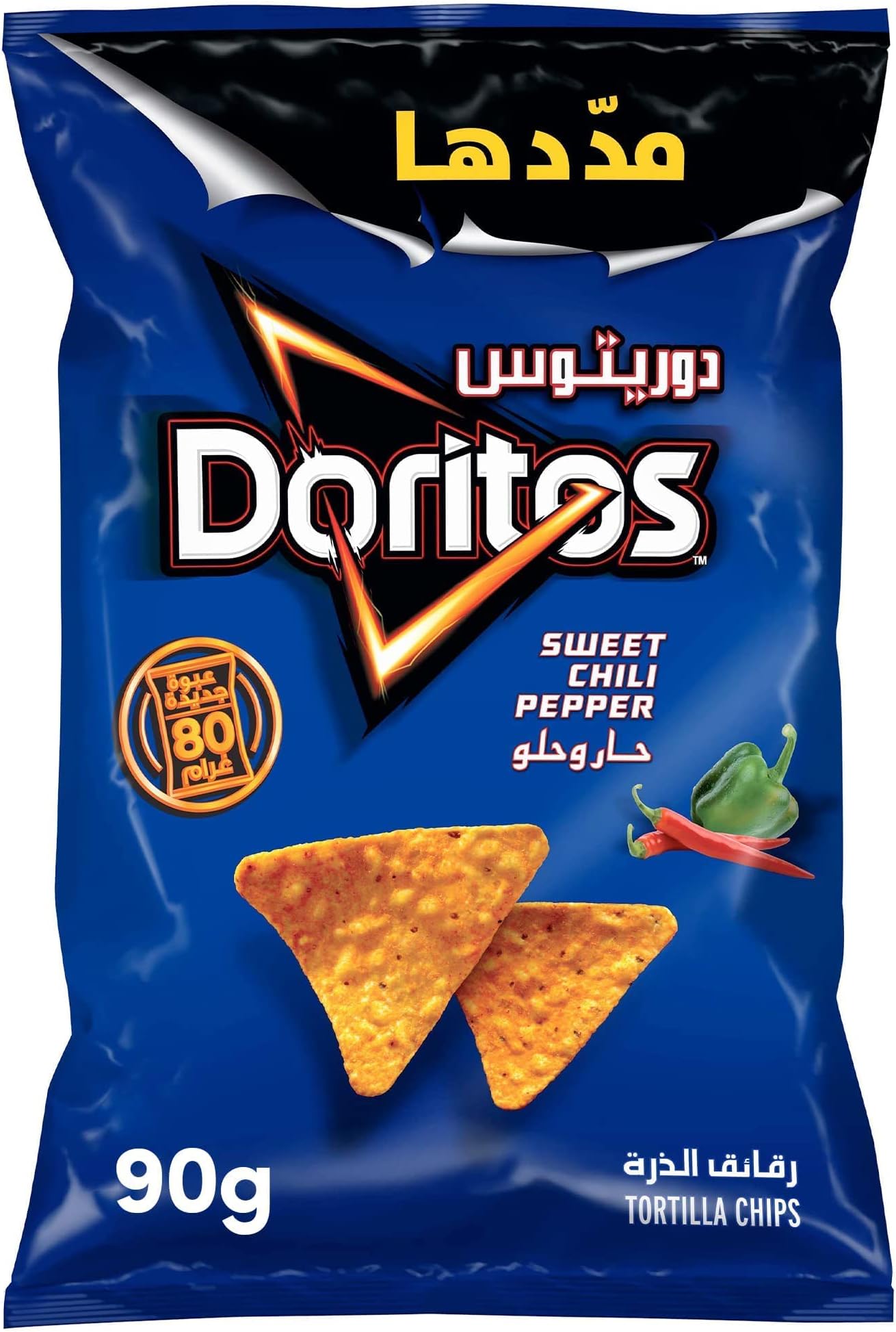 Doritos Sweet Chili Pepper Tortilla Chips 105 g