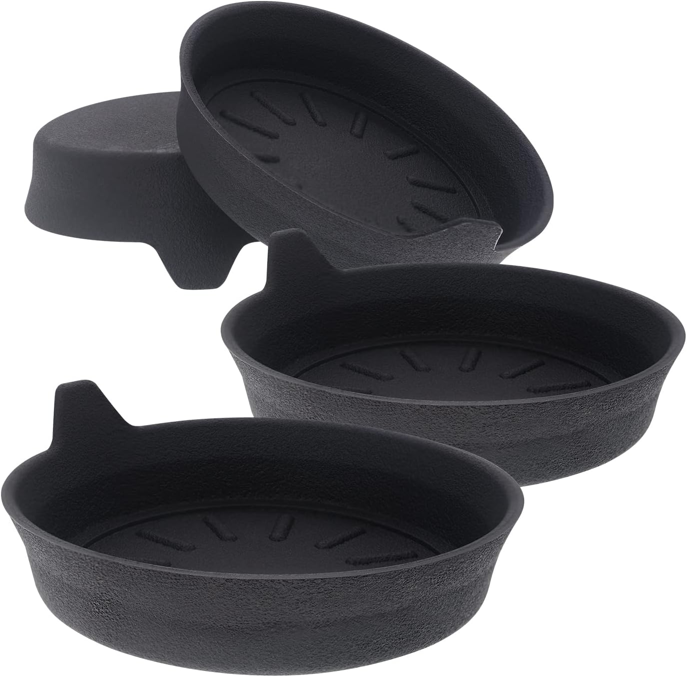 Car Cup Holder Coasters - Universal Vehicle Cup Silicone Coaster for Acura Audi VW Honda Toyota KIA BMW Lexus Jeep Dodge Benz Volvo Chevrolet Nissan Infiniti Ford (Set of 4, 3-1/8" Diameter)