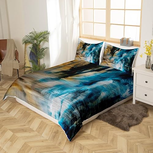 Miniatura 27 de Juego de ropa de cama de panal para niños, juegos de deportes sobre hielo, funda de edredón para niños, adolescentes, decoración de dormitorio