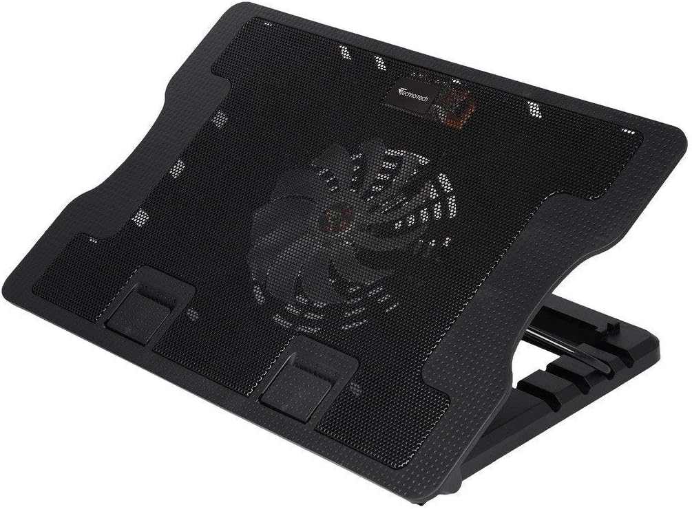 JX2 Cooling Pad 638 Multi Angle Stand Suitable for Upto 15.6 Inch Laptop Notebook (Black)
