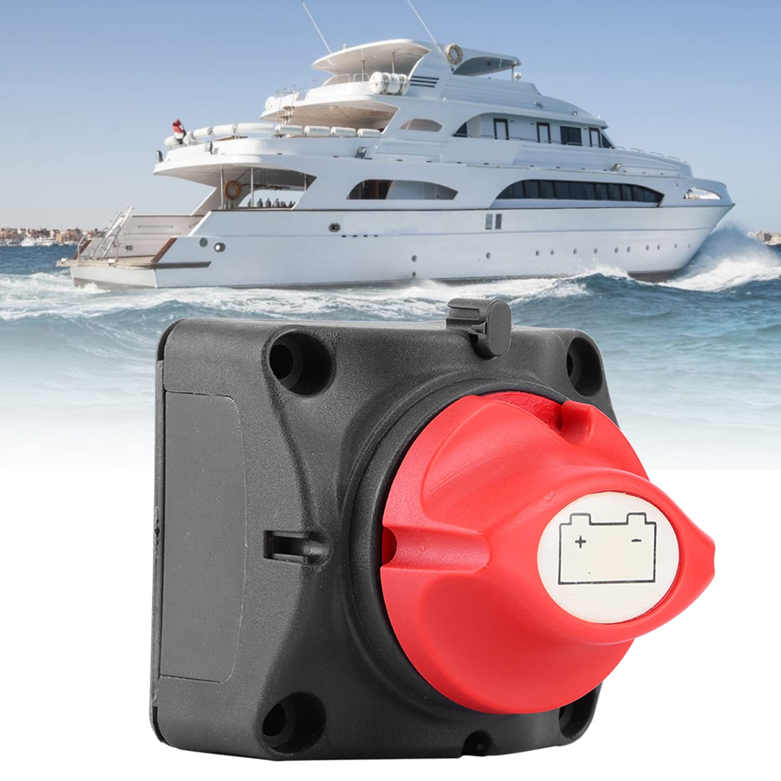 Disconnect Switch 12V 600A Battery Power Isolator Master Disconnect Cut Off Two Level Switch for RV Yacht