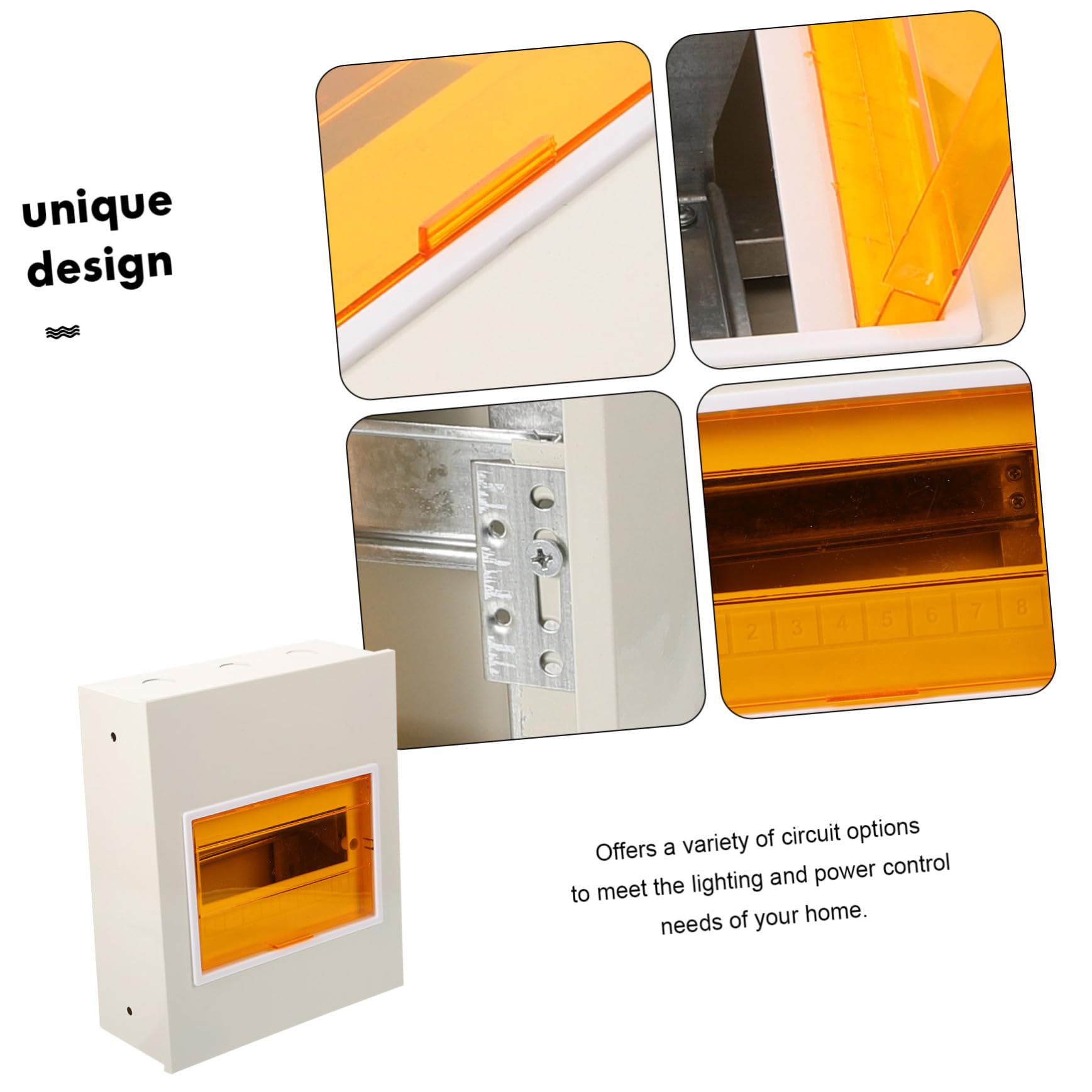 Caja De Interruptores Eléctricos Tapa De Registro Resistente Intemperie Bucles Para Exteriores