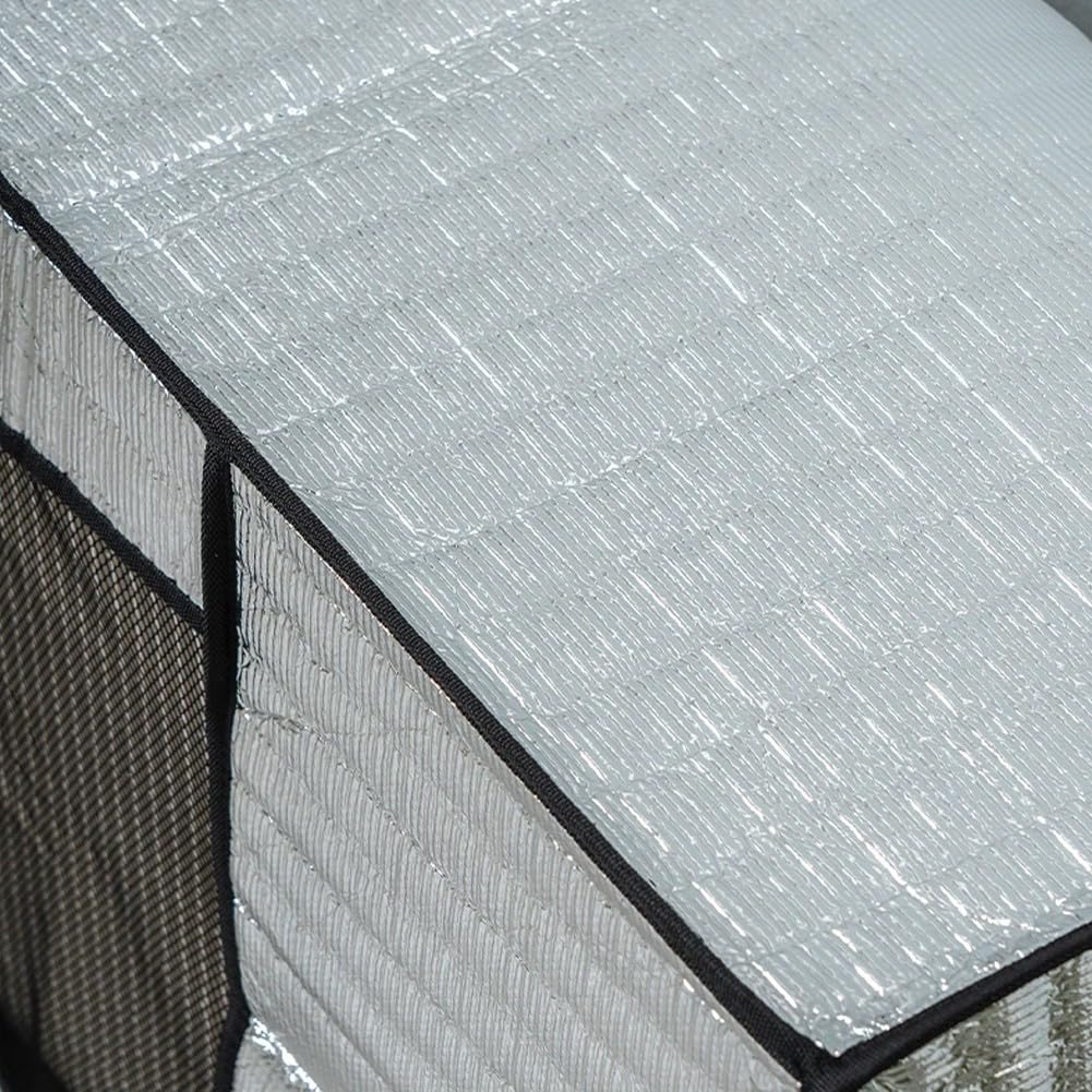 Copertura impermeabile per condizionatore d'aria esterna, protezione solare e antipolvere (96 x 40 x 70 cm)