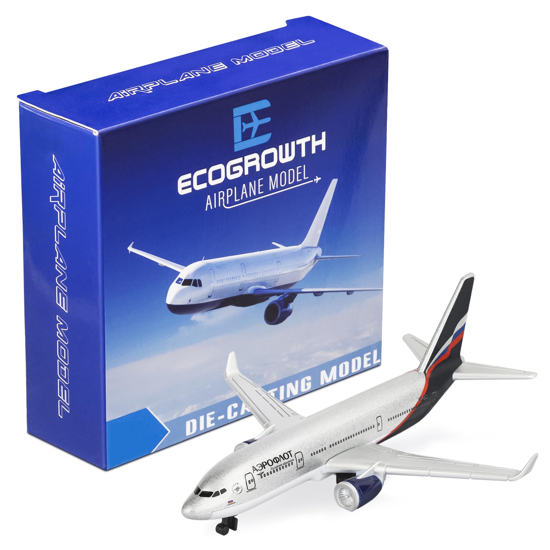 EcoGrowth Model Airplane Russia 330 Plane Model Plane Airplane for Collection & Gifts