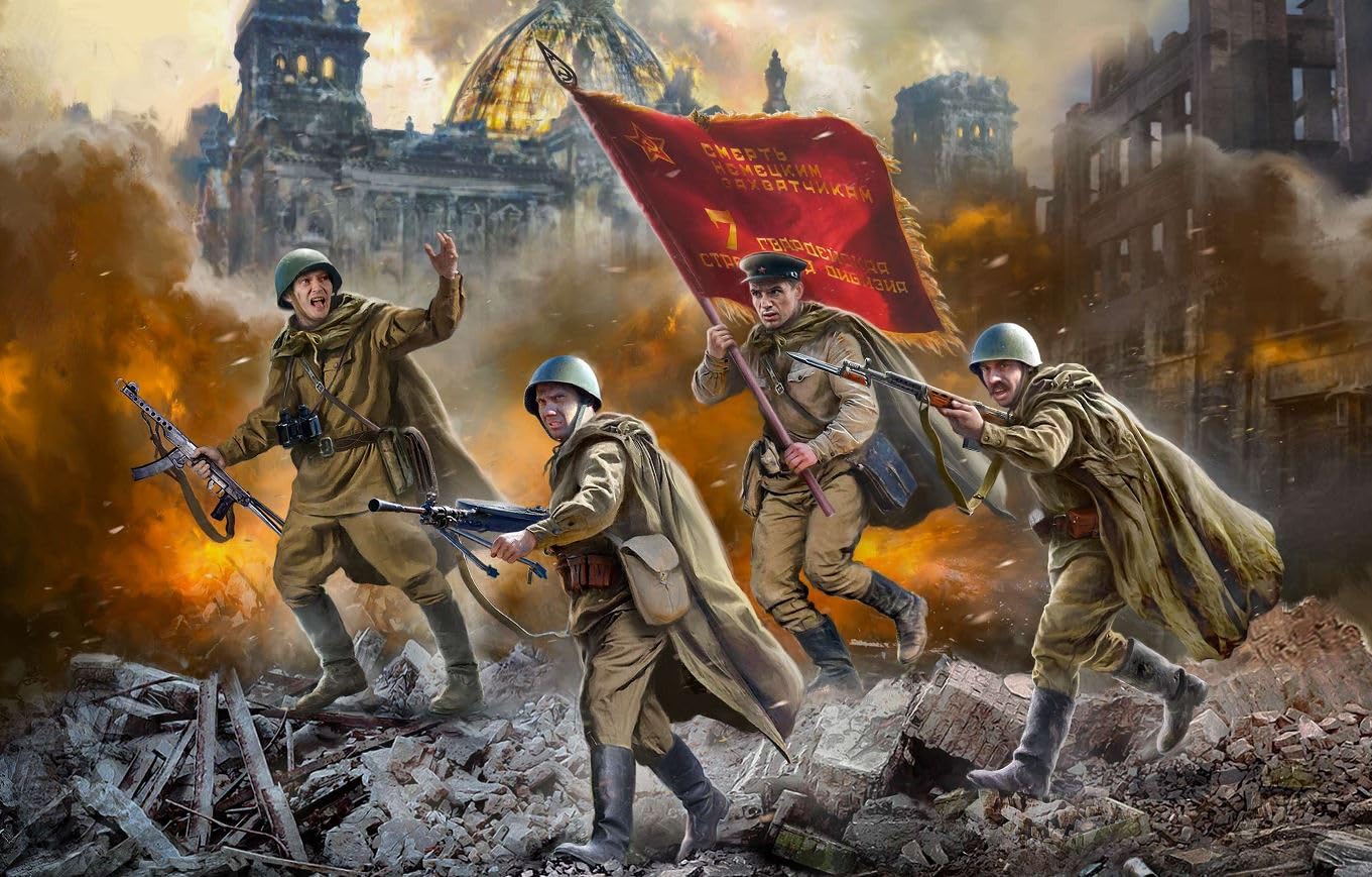 Zvezda - 1/72 SOVIET GUARDS INFANTRY (2/24) *