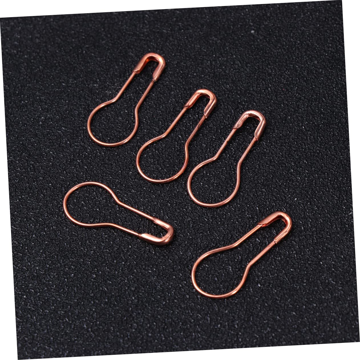 NUOBESTY 10 Sätze Damen Broschen Dekorative Roségold Sicherheitsnadel Farbige Glühbirnen Nähen Kleidung Pin Strass Gold Glühbirne Kürbis Roségold Farbe Glühbirne 1000 Stück * 10