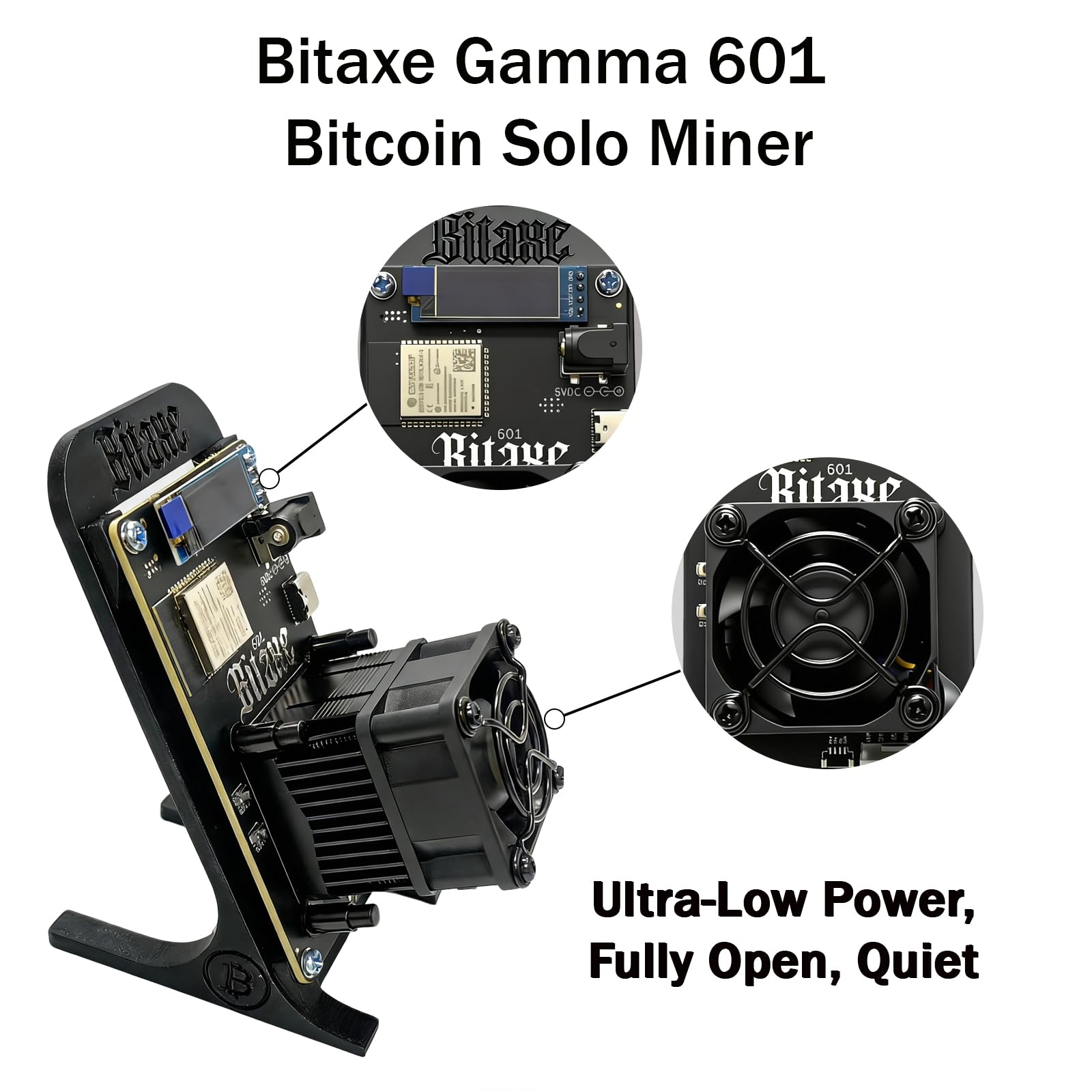 Amazon.com: Bitaxe Gamma 601 Solo Bitcoins Miner, Up to 1.2TH/S