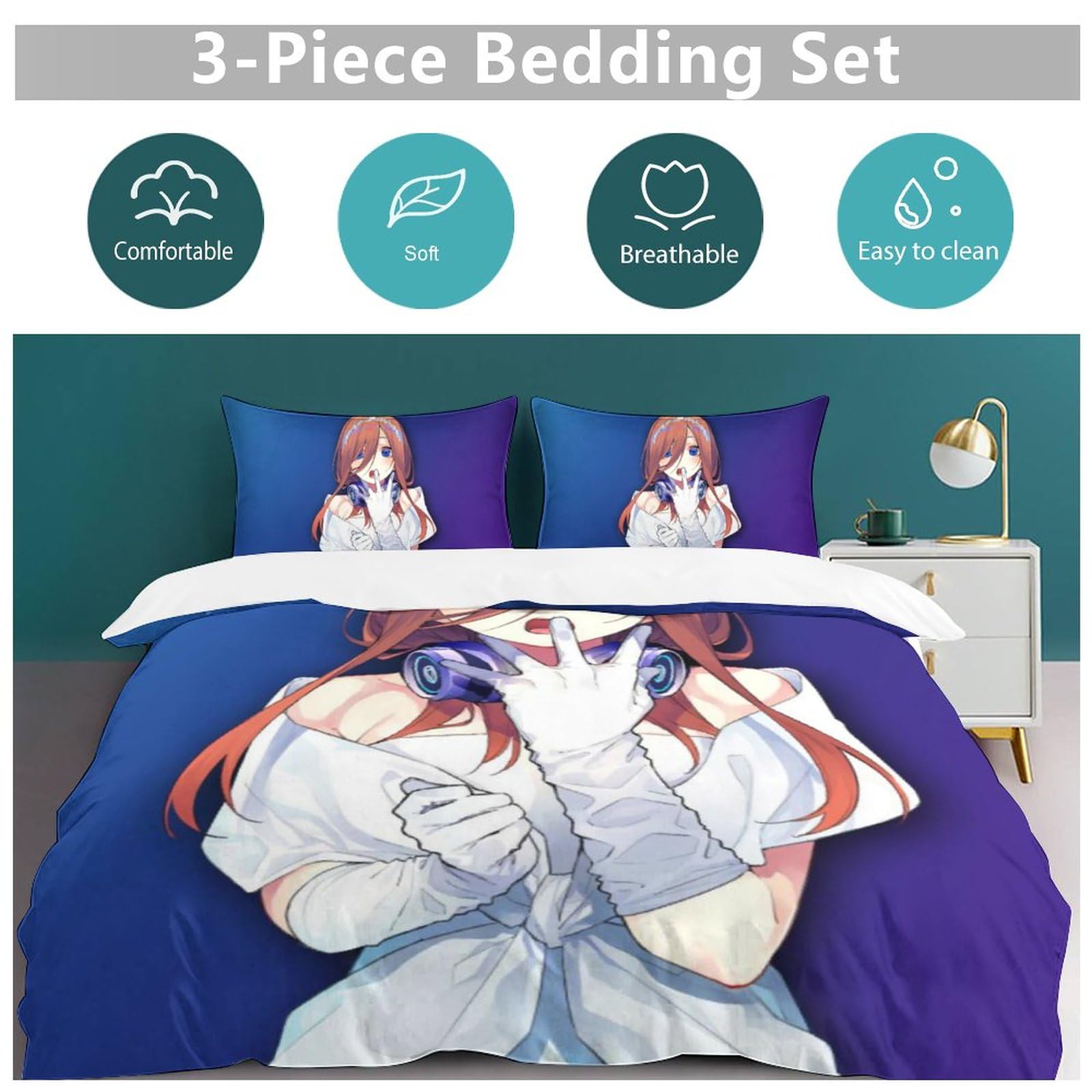 五等分の花嫁 集合(浴衣) 掛け布団カバー 五等分の花嫁 集合(浴衣