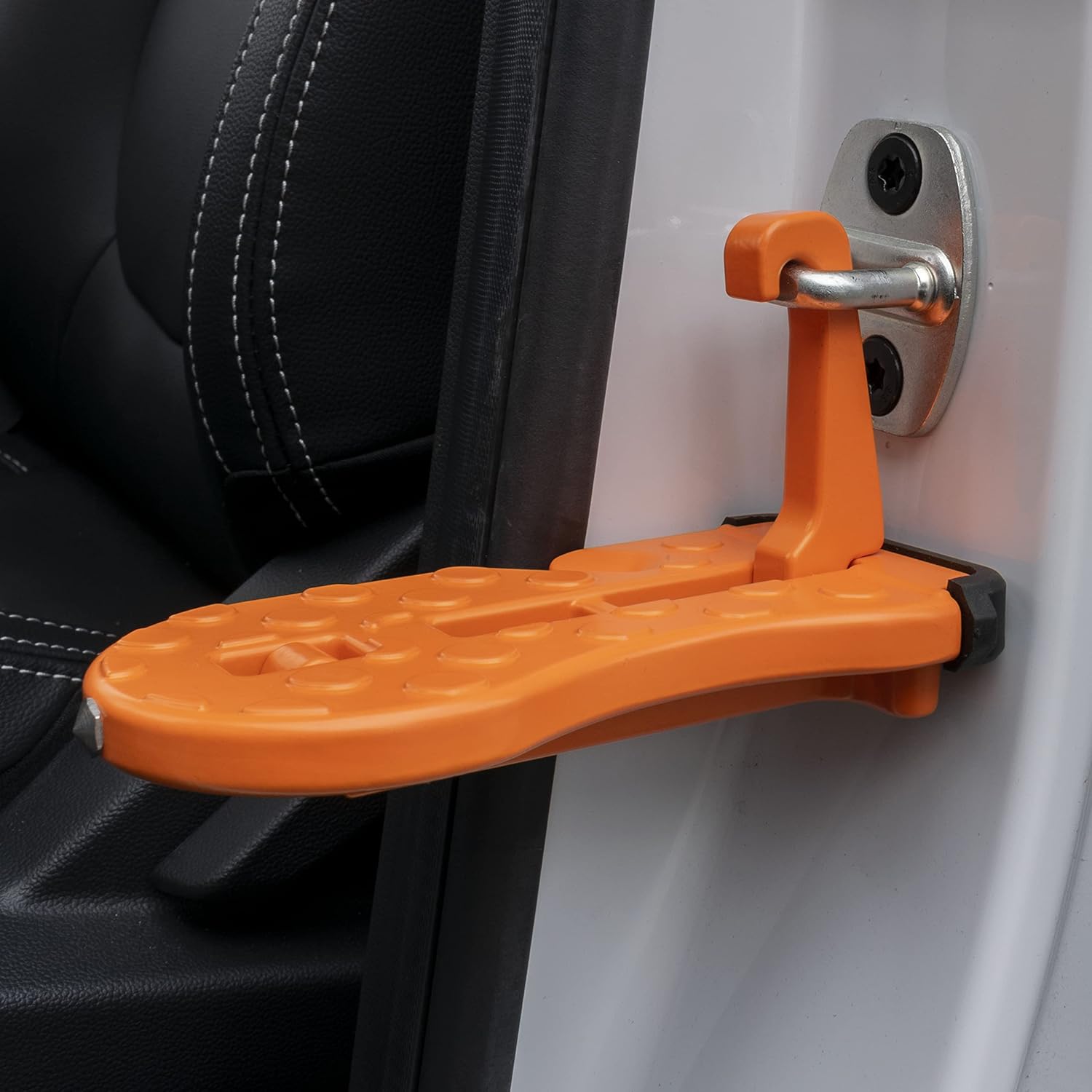 car door step/pedal,door latchREACH THE CAR ROOF SAFELY ! (orange