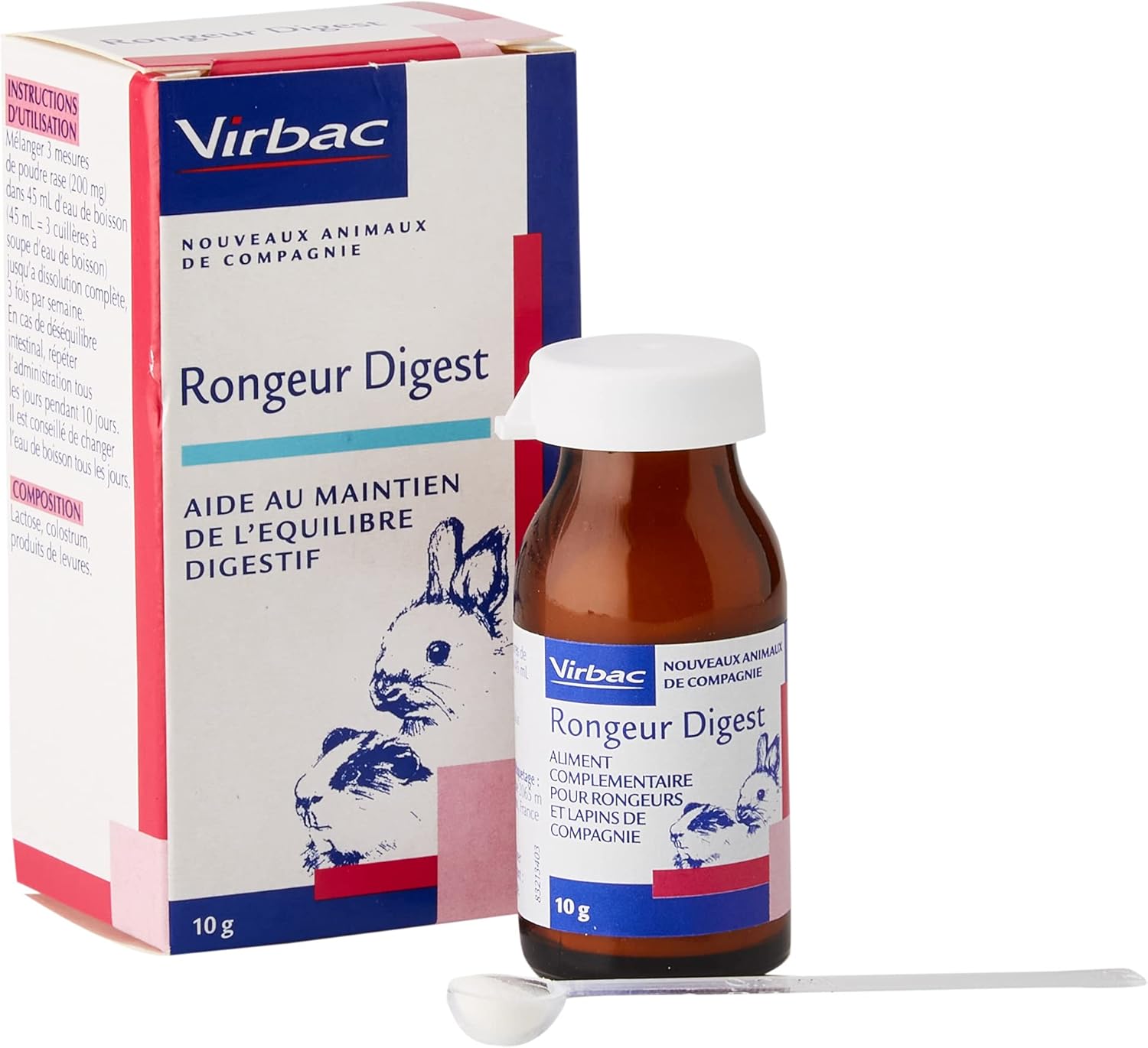 Virbac France Digest Soin pour Rongeur Amazon.fr Animalerie