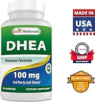 Vista 7 de Best Naturals DHEA 100 mg y óxido de magnesio 500 mg