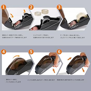 ‪☆ Eagle テープカッター 手動テープカッター 12mmテープ付属 Amazon.co.jp: Eagle テープカッター 手動テープカッター 隠し刃