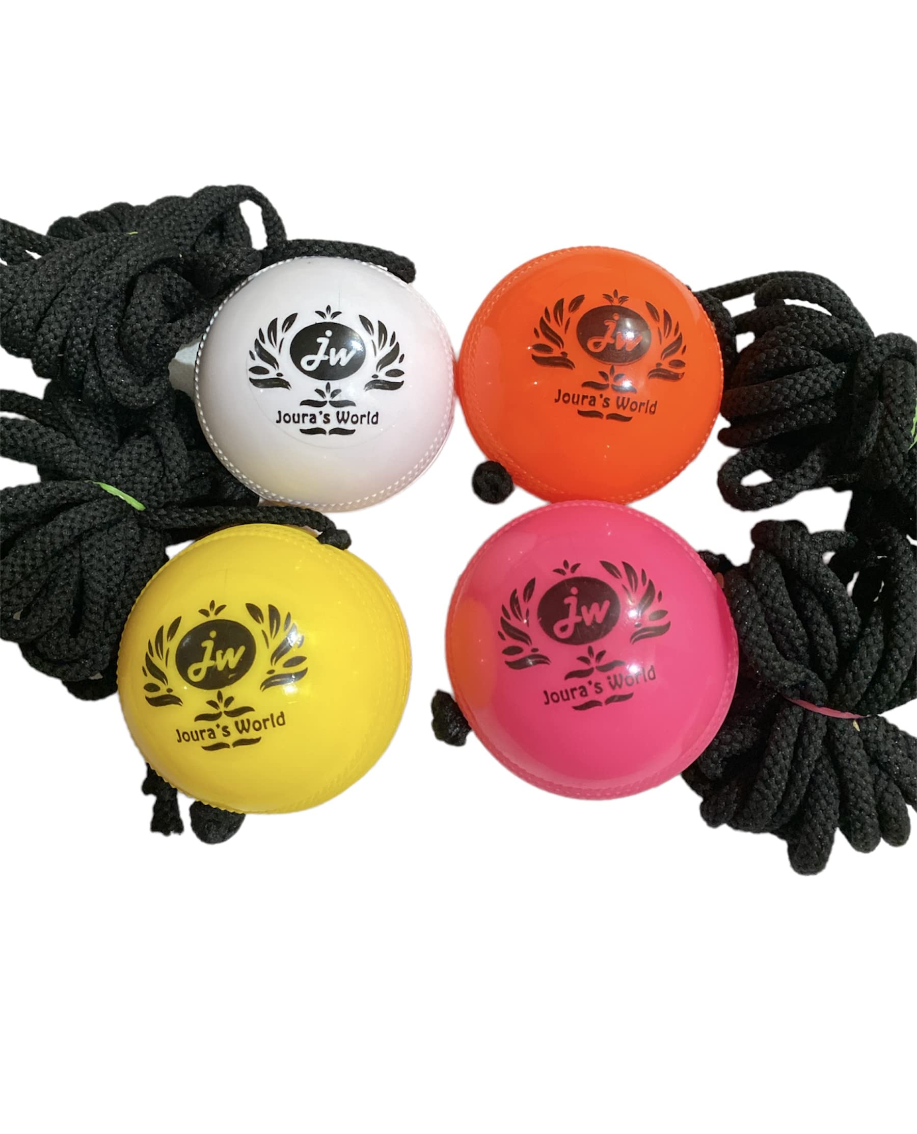 Jouras World T-20 Soft Cricket Balls Practice, Training for All Age Group, Recommended for Indoor/Outdoor Street & Beach Cricket (Pack of Four,Multi) (B0BG67L252) Amazon Price History, Amazon Price Tracker