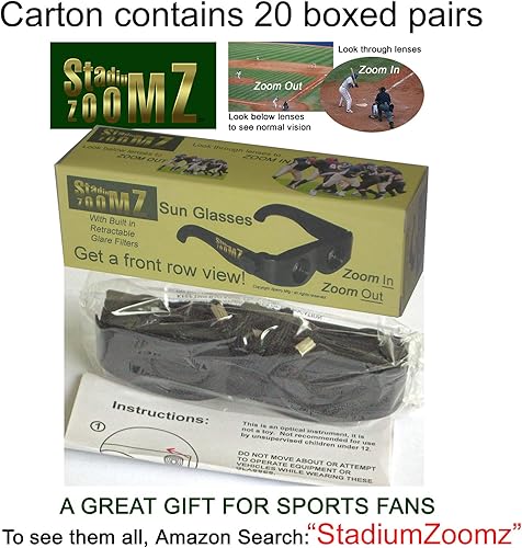 Miniatura 3 de Lote de 20 gafas de sol binoculares por debajo del costo al por mayor