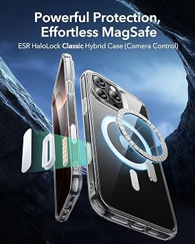 ESR Classic Hybrid for iPhone 16 Pro Max Case, Clear