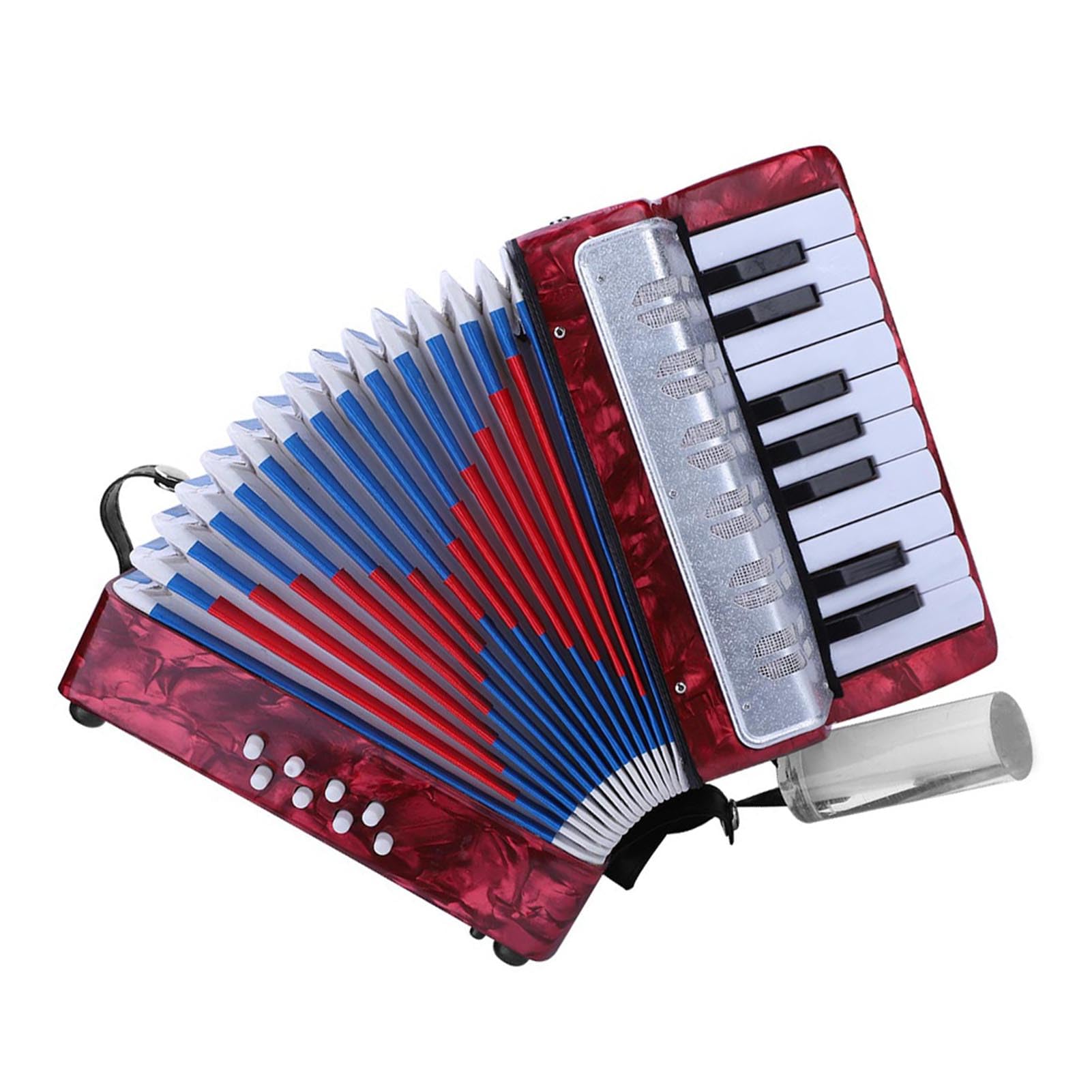 Fisarmonica di Pregevole Fattura per Principianti e Adulti - Strumento Musicale Piano Basso Leggero