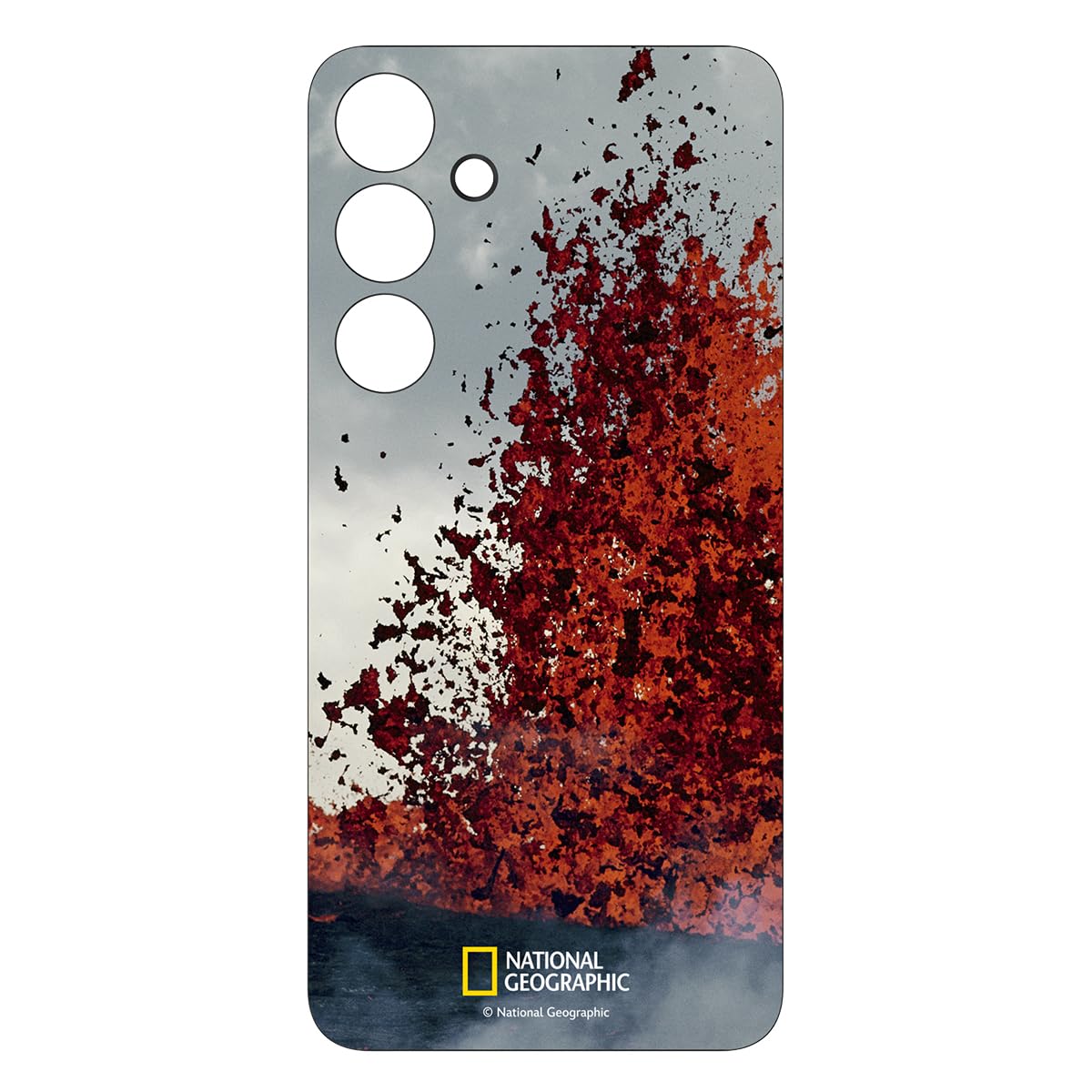 Samsung Galaxy S24 National Geographic Lava Plate, Red