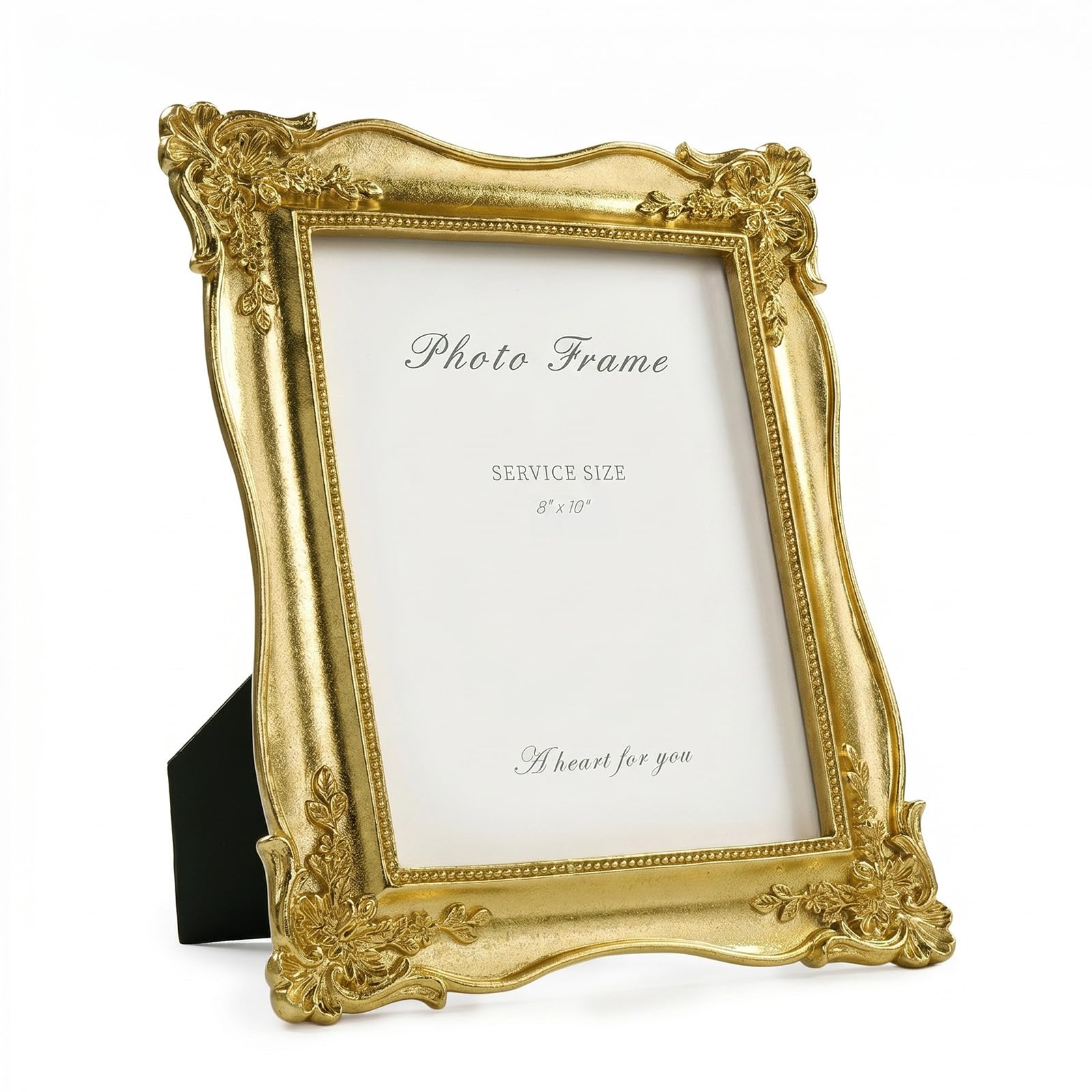 Cadre photo vintage avec verre pour protéger vos photos du jaunissement