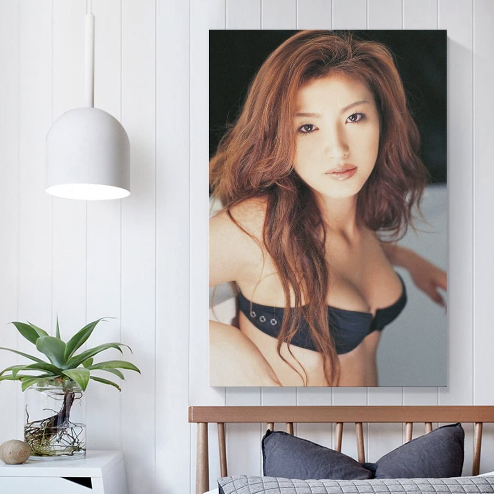 ビキニ姿の女性ポスター Amazon.co.jp: 河合奈保子写真ビキニセクシー ポスター絵画 印刷