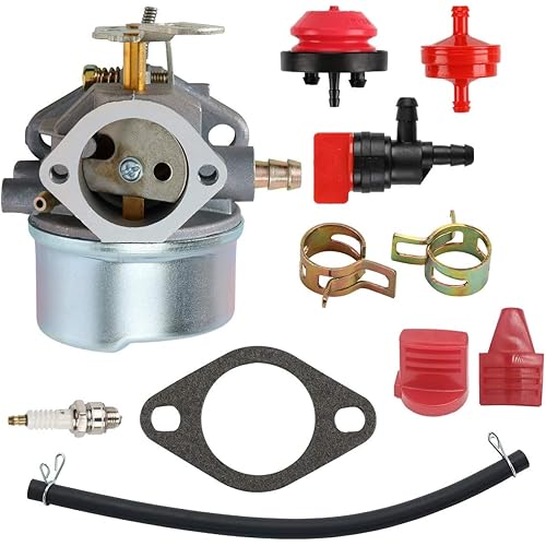 640052 640054 640058 640058A 640349 Carburetor for Tecumseh HMSK80 HMSK90 HMSK100 LH318SA LH358SA 8HP 9HP 10HP Snowblower Generator Chipper 640052 Carb