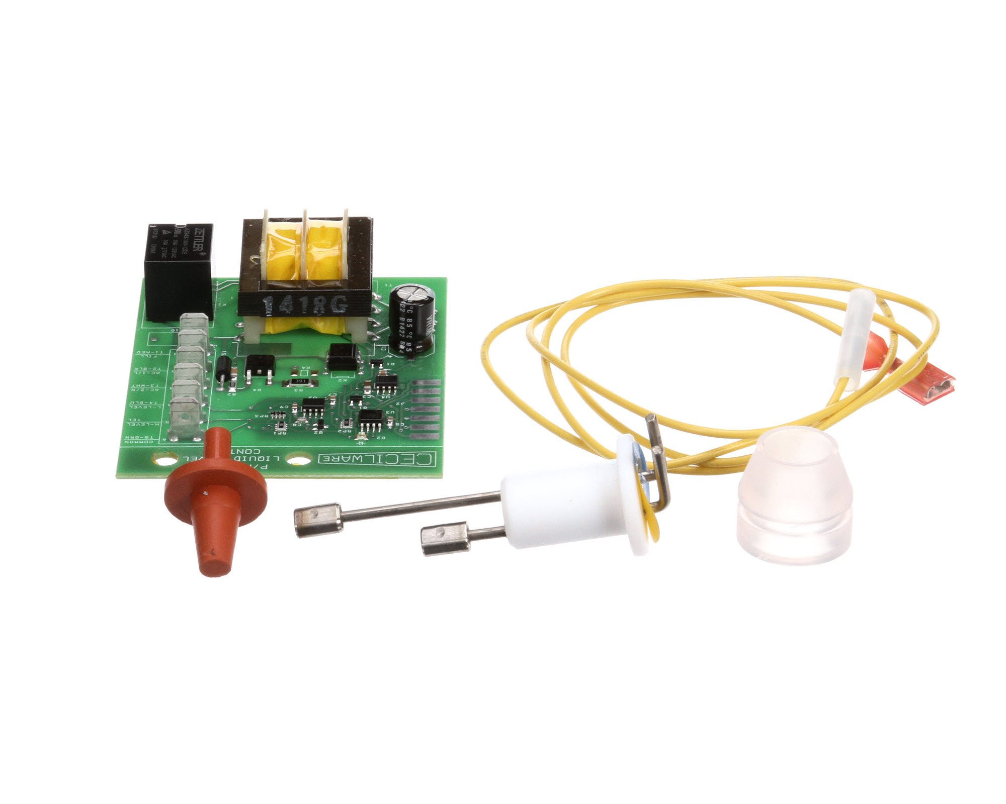 Grindmaster Cecilware L690QL Assembly Liquid Level Board and Probe, 9" Height, 6" Width, 5" Length