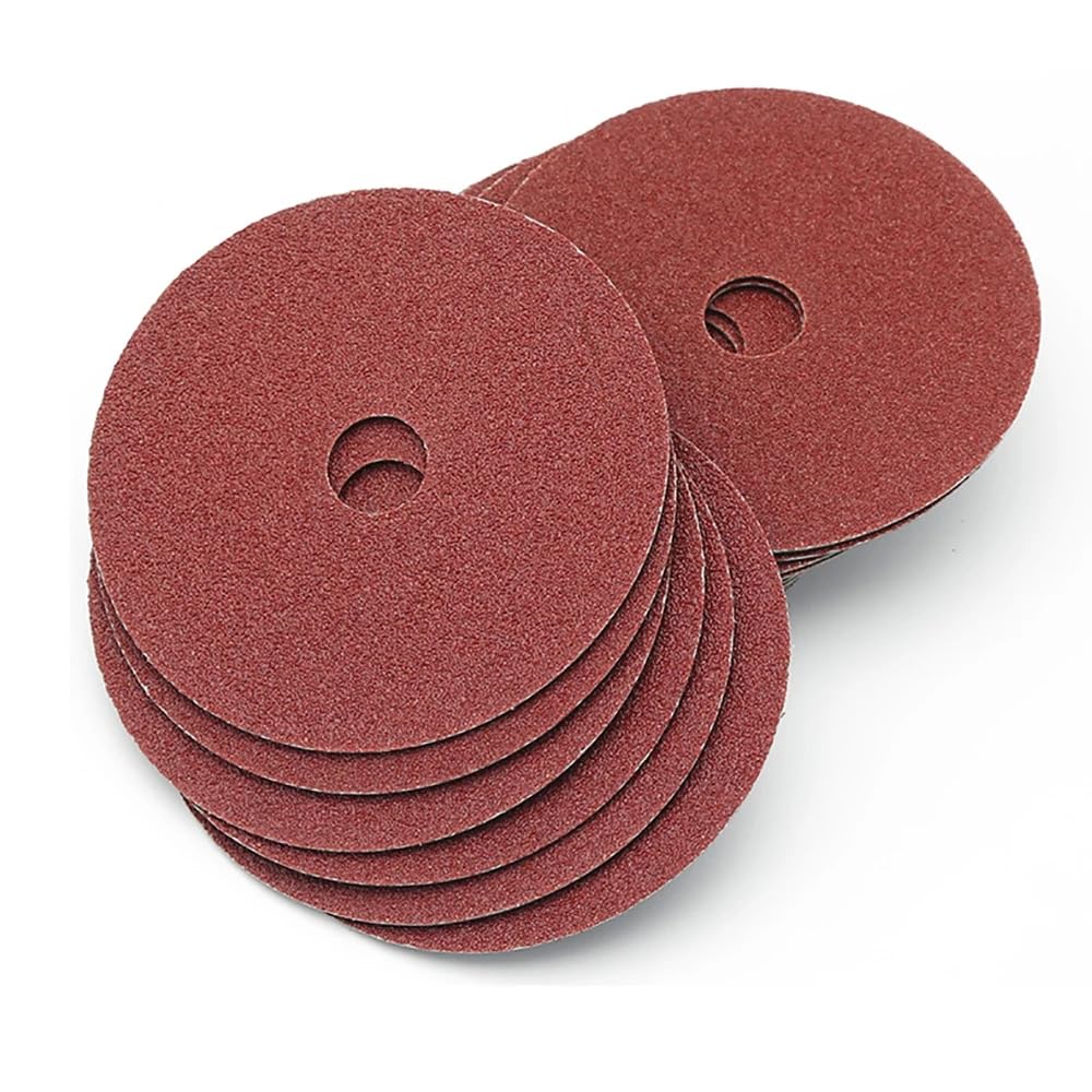 20-50pcs 100/125mm Round Sandpaper Disk Abrasive Polish Pad for Angle Grinder Metal Wood Stone Grinding Polishing Abrasive Paper,50pcs 100mm