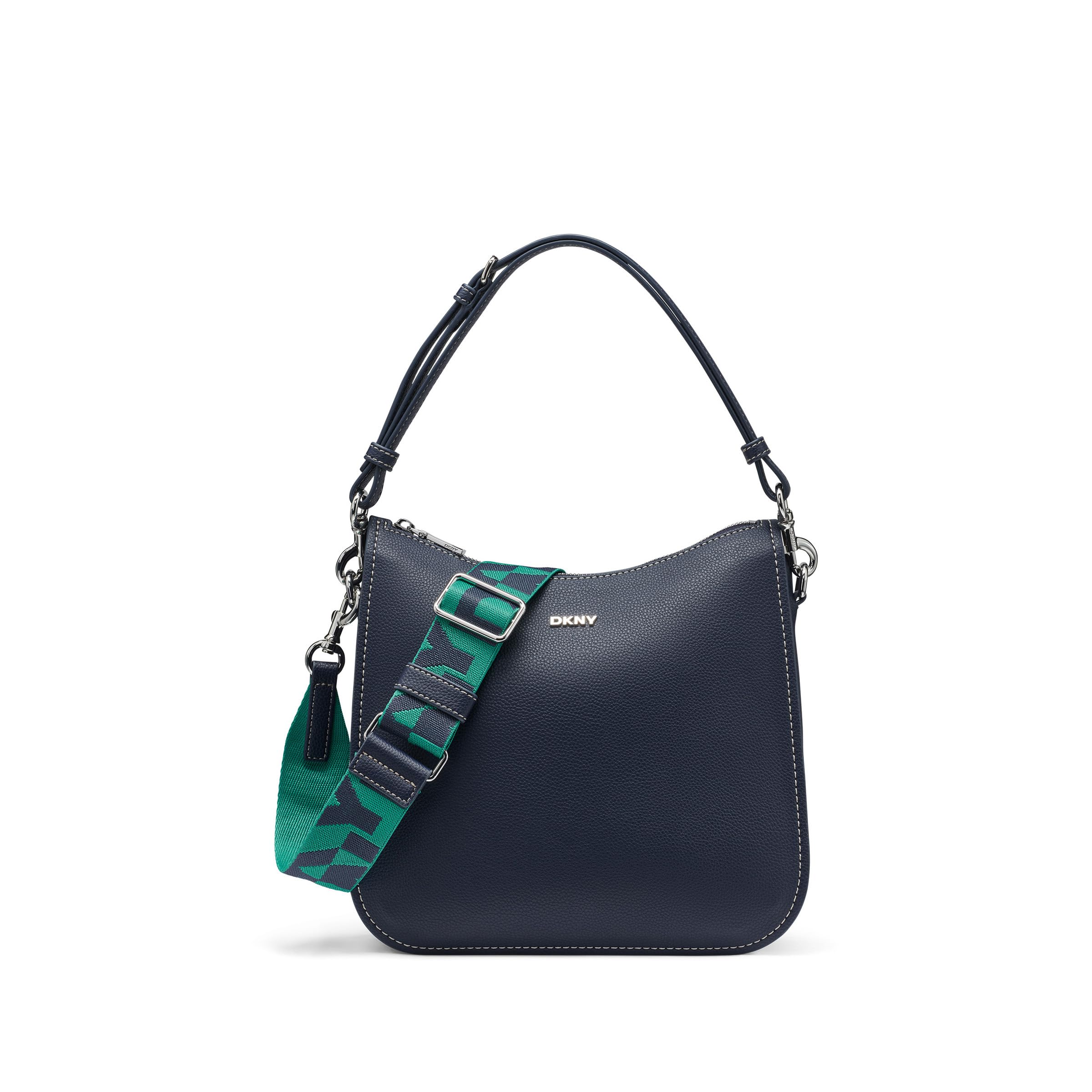 

                                                    DKNY Women's Nessa Medium Crossbody, Midnight, One