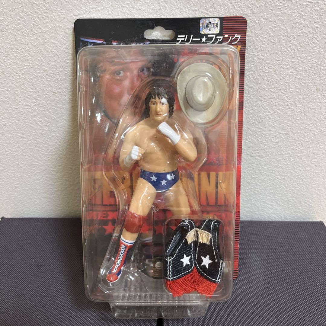 テリー☆ファンク　NWAベルト　　　　　　　　　　　プロレスフィギュア テリー☆ファンクNWAベルトプロレスフィギュア