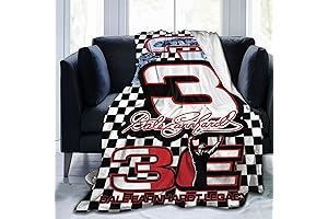 Dale Earnhardt Sr.™ Blanket: The Ultimate Throw for Comfort & Warmth