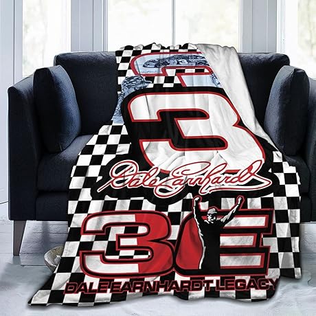 Dale Earnhardt Sr.™ Blanket: The Ultimate Throw for Comfort & Warmth