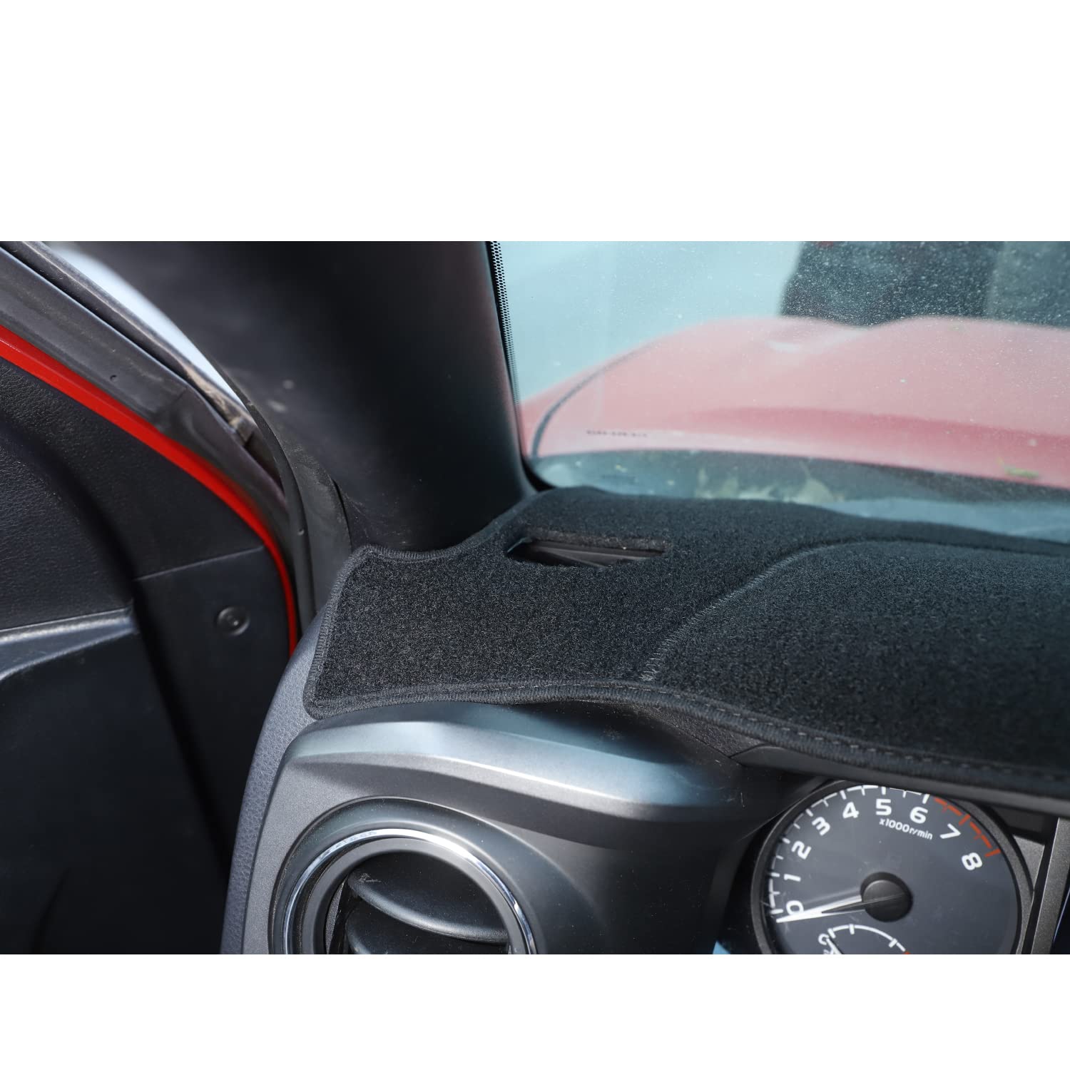 CHEAYAR Cubierta para salpicadero, tapete compatible con Toyota Tacoma2016-2021, tablero de salpicadero, tablero de salpicadero, protector de protección solar