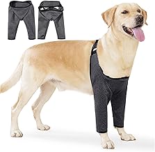 Hitasi Pet Support, Dog Joint Protector, Adjustable, Knee Support, Soft, Stretchable, Multi-functional Pet Support, Licking Prevention, Foot Protection, Care Supplies, Dogs, Forefoots/Elbows/Injuries