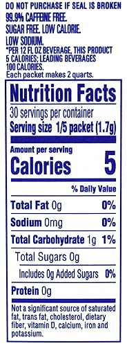 Vista 177 de Crystal Light Mezcla de bebida en polvo sin azúcar Energy Grape On-The-Go 120