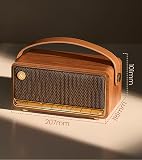 Edifier MP330 - Enceinte Bluetooth Portable Audio Hi-Res, 40W RMS, Appairage Stéréo Double, Son 360°, 19h Autonomie, Bluetooth 6.0 & Multipoint, Design Compact pour Intérieur/Extérieur - Marron - 9