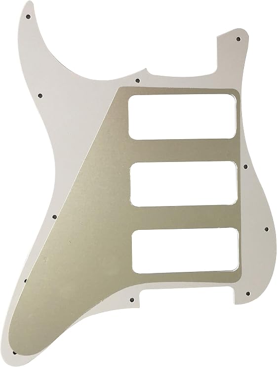 Guitar Parts For Fender Stratocaster Strat P90 3 Pickup Guitar Pickguard (4 Ply Brown Tortoise)