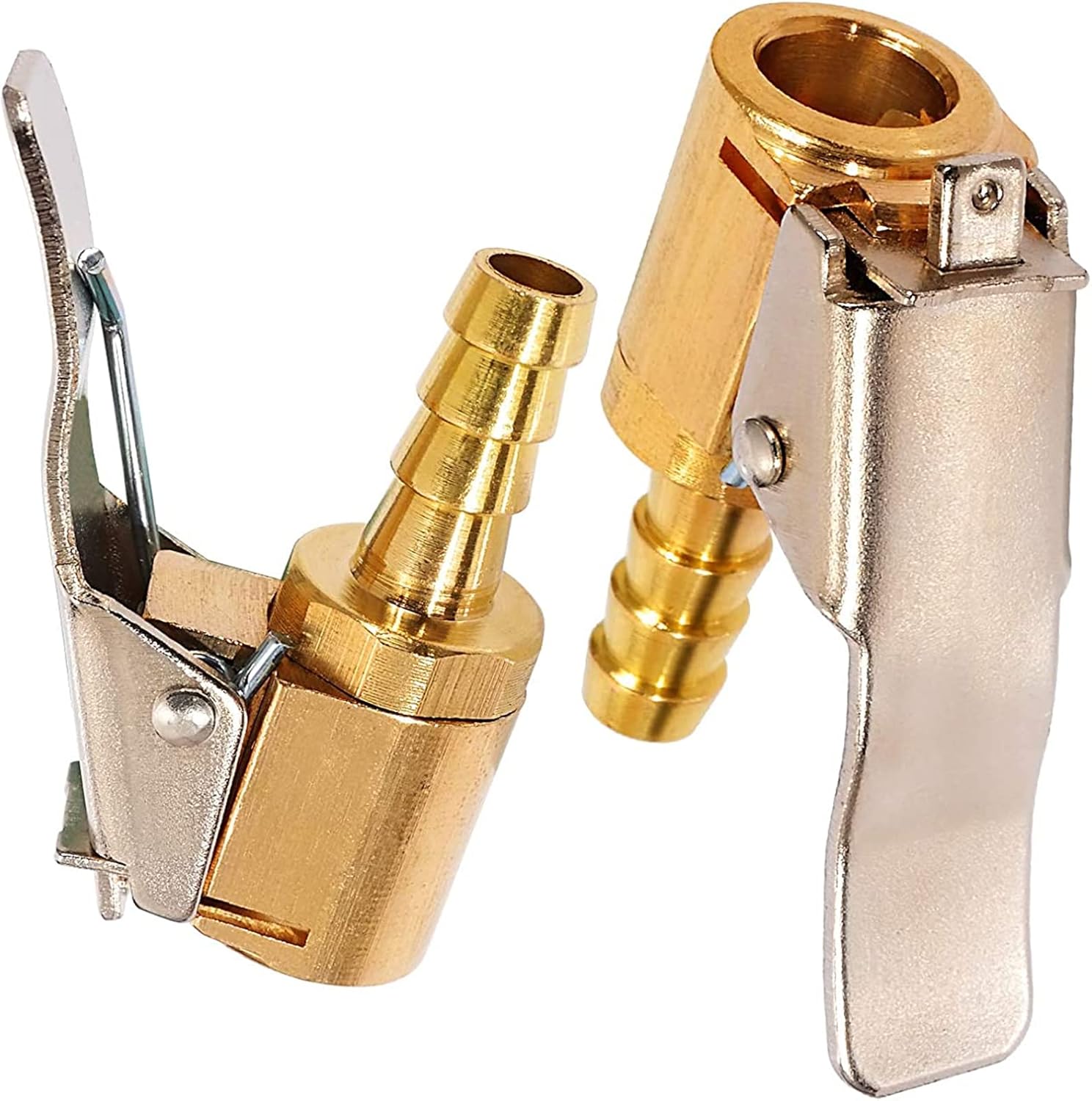 Tire Air Chuck with Clip Adapter Heavy Duty 6mm Clip on