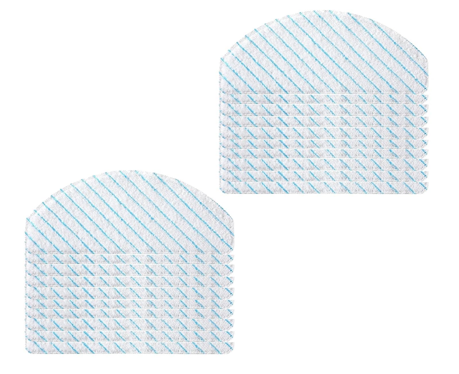 Vacuums Floor Cleaning Machines Disposable Mop Pads Replacement Mopping Cloths Pads Compatible with T9 /T9+ Robot Vacuum Cleaner splendid(20pcs)