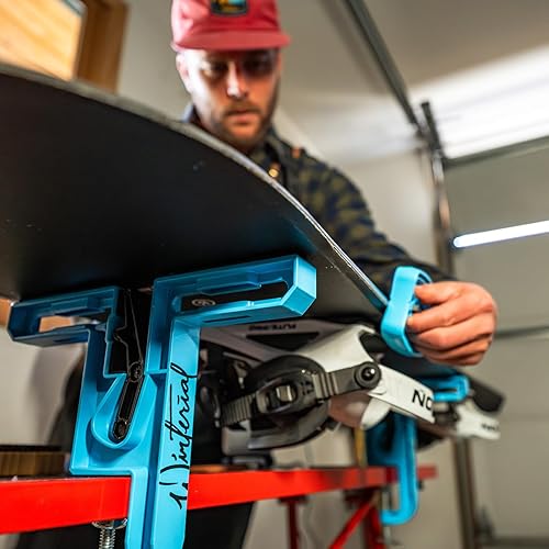 Miniatura 7 de Winterial Snowboard and Ski Tuning Kit, with Iron, All-Temp Snowboard Wax, Angled Edge Tuner File, PTEX Rods and Wax Apron