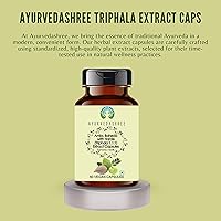 Vista 3 de Extracto de Triphala 500mg - 60 cápsulas vegetarianas Extracto de Amla, Baheda y Harad Todo natural 100% vegano Sin gluten Certificado