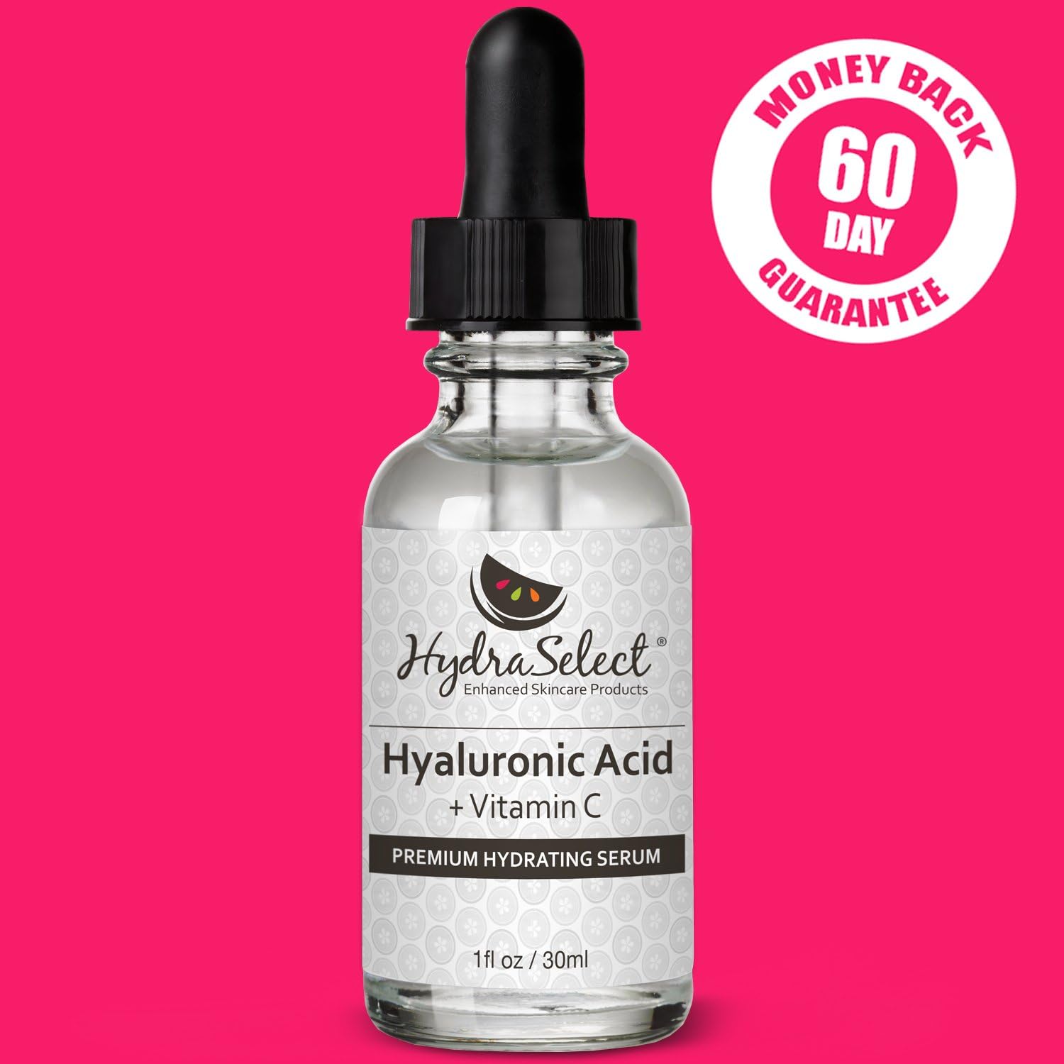 Rated BEST Anti Aging Products - Hyaluronic Acid for Skin + Vitamin C - 100% Pure Natural Ingredients Reduces Wrinkles and Fine Lines while Rehydrating and Softening Skin. Benefits Healthy, Youthful Skin. Non-Paraben Gel, no Cream. Fast Results!