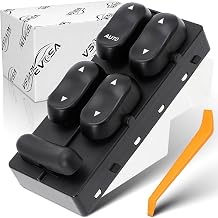 Power Window Switch Driver Side Compatible with Ford Expedition 1997-2002 F-250 F-350 F-450 F-550 Super Duty Excursion 2000-2001 Taurus Lincoln Navigator 1998-2002 Blackwood Repalce#XL1Z14529BA