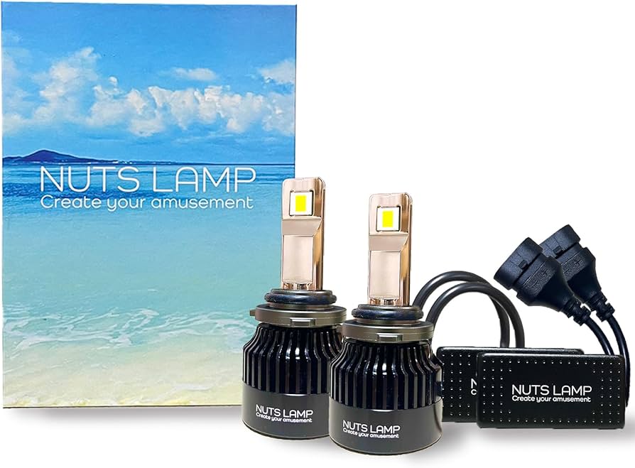 車 H11 H8 ライト フォグランプ LED イエロー NUTSLAMP ジムニー LEDフォグランプ H8 H11 H16 車検対応 イエロー発光